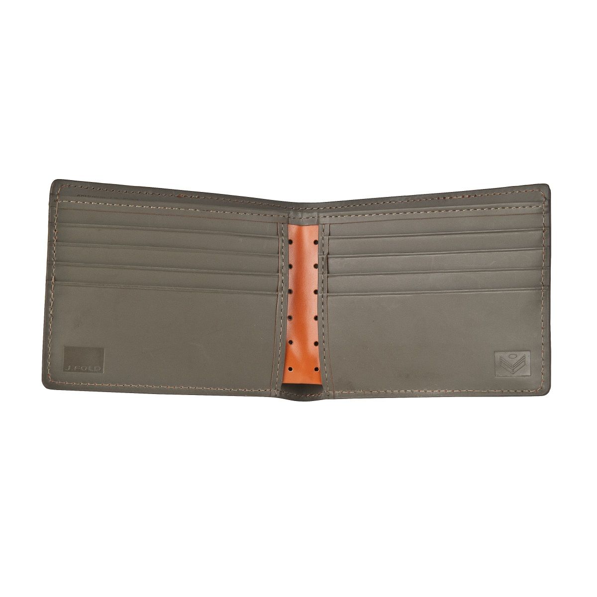 J.FOLD Loungemaster Leather Wallet  - Orange